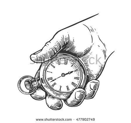 Hand Holding Pocket Watch, Pocket Watch Drawing, Gear Drawing, Watch Sketch, Clock Drawings, Pocket Watch Tattoos, Wrist Watch Design, Watch Drawing, Engraving Tattoo