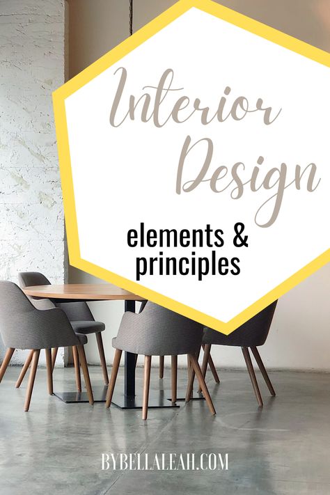 Interior Design Institute Module 1 Assignment, Interior Design Principles And Elements, Principles Of Interior Design, Elements And Principles Of Design, Elements Of Interior Design, Study Interior, Interior Design Sketchbook, Learn Interior Design, Interior Design Classes