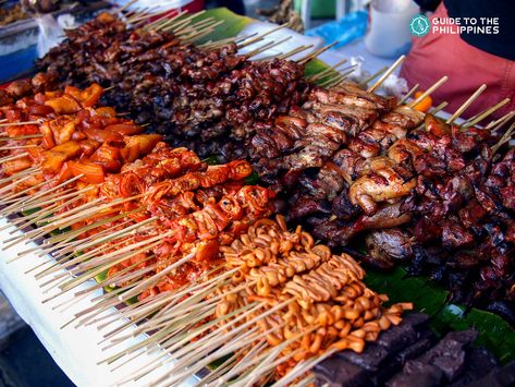 Street Foods Philippines Aesthetic, Street Foods Philippines, Philippine Street Food, Night Street Food, Philippines Street, Food In The Philippines, Kwek Kwek, World Street Food, Filipino Street Food