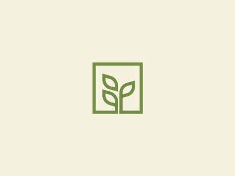 Plant in Box Logo Design by Al-Ghaniy on Dribbble Plant Logo Design, Plants Logo, Gardening Logo, Box Logo Design, Logo Plant, Eco Logo Design, Plant Logo, Logo Fleur, Plant Logos