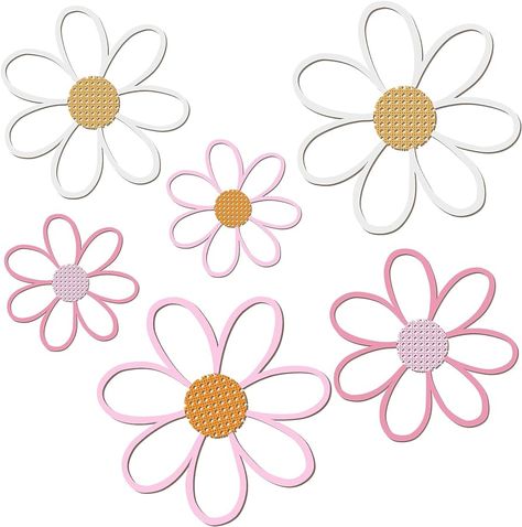 Amazon.com: Thyle 6 Pcs Daisy Wall Decor Wooden Daisy Wall Art Flowers Wall Signs Hanging Plaque for Home Nursery Bedroom Farmhouse Bathroom Decorations Housewarming Gifts(Wood Color) : Home & Kitchen Art Adopts, Daisy Wall Decor, Decorate Room, Daisy Wall Art, Daisy Wall, Wall Art Flowers, Wooden Wall Signs, Bathroom Decorations, Home Nursery