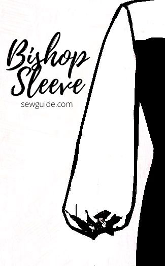 Bishop Sleeve is a long sleeve, gathered at the hem to a fitting plain cuff band or an elastic cuff. The sleeve is quite fitted at the armhole but Sewing Sleeves Pattern Ideas, Long Puffy Sleeve Pattern, Puffy Sleeve Pattern, Bishop Sleeve Pattern, Pioneer Trek, Bishop Sleeve Blouse, Sewing Sleeves, Sewing Machine Basics, Fashion Sketchbook