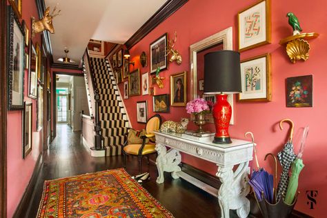 Summer Thornton, Maximalist Interior Design, Chicago Interiors, Chicago Interior Design, Maximalist Interior, Coral Walls, Maximalist Style, Interior Design Process, Interior Design Advice