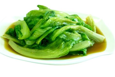 Chinese Veggies, Stir Fry Lettuce, Seafood Stew Recipes, Lettuce Recipes, Spices Recipes, Fried Garlic, Roasted Artichoke, Wok Cooking, Chinese Vegetables