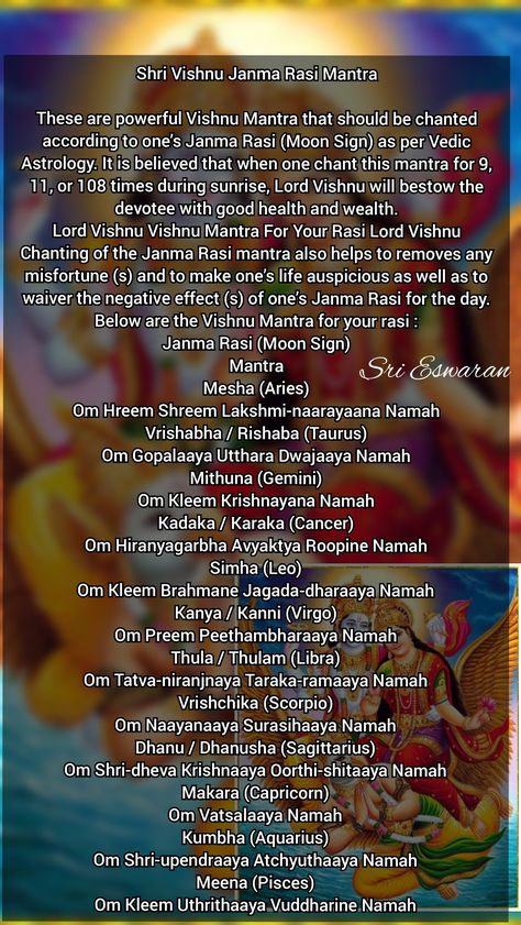 Mangalam Bhagwan Vishnu Mantra, Vishnu Stotram, Anu God, Laxmi Mantra, Lord Vishnu Names, Vishnu Mantra, Hindu Vedas, Yoga Symbols, Hindu Rituals