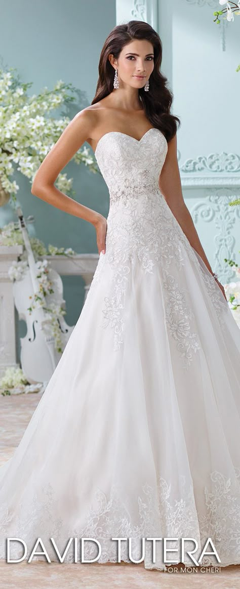 David Tutera Wedding Dresses, David Tutera Wedding, Strapless Wedding Dresses, Davids Bridal Wedding Dresses, David Tutera, Wedding Dresses Ball Gown, 2016 Wedding, 2016 Wedding Dresses, Dresses Ball Gown