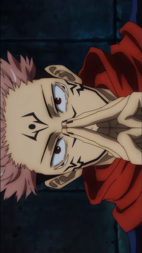 Anime Jujutsu Kaisen, An Anime, Jujutsu Kaisen, Anime Character, Jujutsu, Red, Hair, Anime, Blue