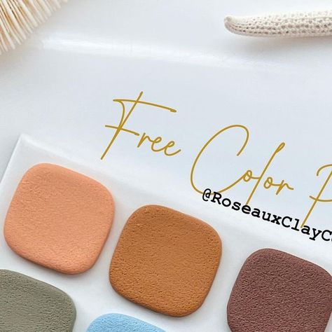 Free Clay Color Recipes, Clay Color Recipe, Clay Recipes, My Color Palette, Color Recipe, Polymer Clay Recipe, Clay Recipe, Clay Color, Polymer Clay Jewelry Diy