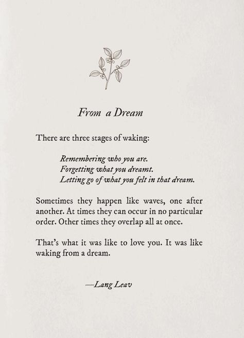 And still, a year and six months later, I dream of you almost very night without fail... Lang Leav Quotes, Lang Leav Poems, Lang Leav, Poetic Justice, Poetry Words, Poems Quotes, Aesthetic Words, Poem Quotes, Quotes Poetry