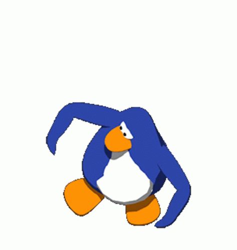 Club Penguin Club Penguin Dance Sticker - Club Penguin Club Penguin Dance Penguin - Discover & Share GIFs Club Penguin Pfp, Penguin Gif, Penguin Pfp, Penguin Sketch, Penguin Meme, Penguin Dance, Funny Emoji Faces, Random Gif, Club Penguin