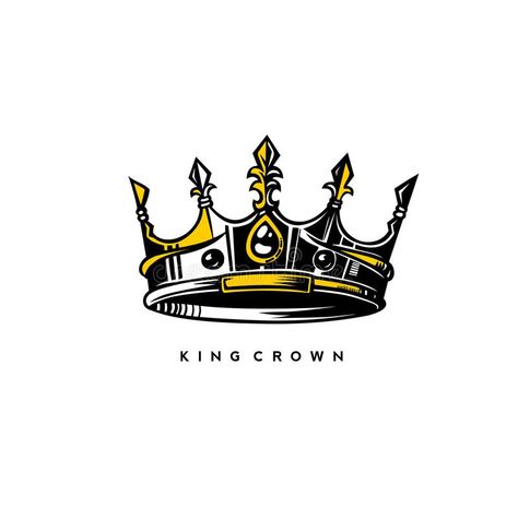 Silver and gold king crown vector illustration. royalty free illustration King Crown Logo, Iphone Wallpaper King, विवाह की फोटोग्राफी की मुद्राएं, King Crown Tattoo, Gold King Crown, Crown Vector, Beard Logo, Crown Illustration, Beard Art