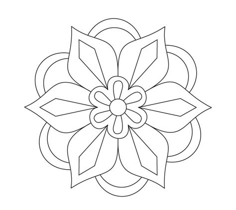 Diwali Rangoli Coloring Pages | Free Printable Rangoli Coloring Pages Rangoli Coloring Pages, Easy Rangoli Patterns, Cartoons Rangoli Design, Rangoli Drawing, Cartoons Rangoli, Rangoli Simple, Pattern Sketch, Rangoli Colours, Rangoli Designs Latest