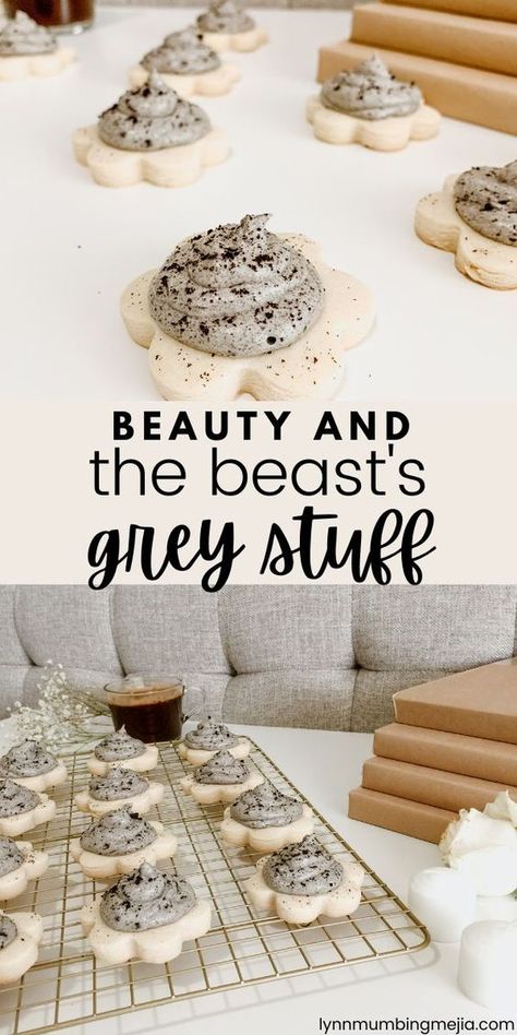 Beauty And The Beast Grey Stuff, Beauty And The Beast Dinner, Movie Night Recipes, Food From Movies, Movie Meals, The Grey Stuff, Dessert List, Disney Movie Night Food, Super Easy Dessert