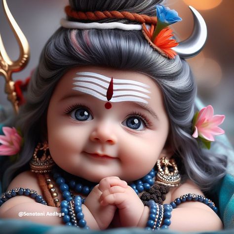 Bal Shiva Lord, Sivan Lord Wallpaper New 4k, Bal Shiv, God Cartoon, Gods Photos, Baby Murugan Paintings, God Illustration, Disney Canvas Paintings, Bal Hanuman