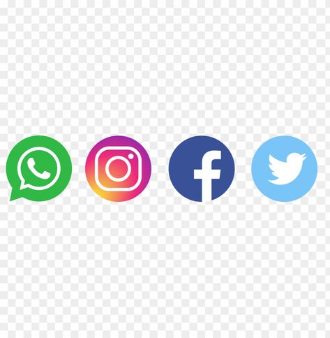 whatsapp logo twitter logo facebook logo instagram logo Fecbook Logo Png, Insta Facebook Whatsapp Logo, Instagram Logo Png, Insta Png, Facebook Like Logo, Insta Logo, Facebook And Instagram Logo, Stream Ideas, Walking Aesthetic