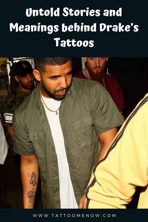 Drake Praying Hands Tattoo, Drake Inspired Tattoos, Drake Praying Hands, Drake Tattoo Ideas, Swedish Tattoo, Drake Tattoos, Drake Lil Wayne, Rihanna Tattoo, Praying Hands Tattoo