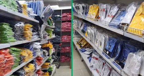 A bargain hunter told her TikTok followers where they could buy affordable school uniforms. She posted a video of the shop located in Pretoria CBD. Blood In Water, Teacher Wear, Tiktok Followers, Showing Gratitude, Youth Day, Bargain Hunter, People Videos, Primary Teachers, School Uniforms