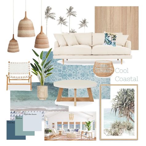 Beachy Living Room, Living Room Coastal, Boho Beach House, Beach Living Room, Beach House Living Room, Mediterranean Interior, Beach House Interior Design, Coastal Room, Coastal Interiors Design