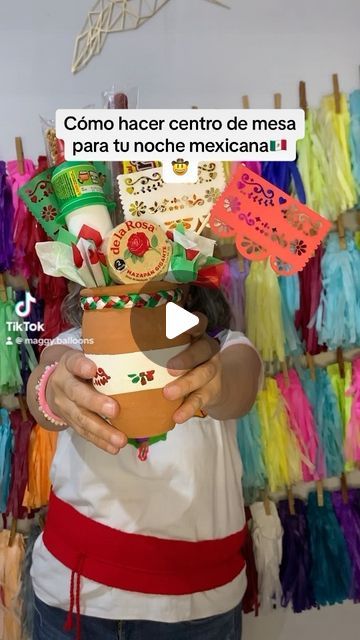 Diy Cantaritos Centerpieces, Diy Mexican Party Decorations, Mexican Tablescape, Mexican Party Decorations, Mexican Party, Manualidades Diy, Tablescapes, Party Decorations, On Instagram