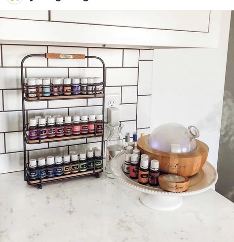 YL Aria Diffuser...the best of the best. YL member number 2758501 Holistic Swaps, Aria Diffuser, Essential Oils Organization, Oil Shelf, Essential Oil Shelf, Young Living Essential Oils Recipes, Yl Oils, Essential Oils Gifts, Essential Oil Storage