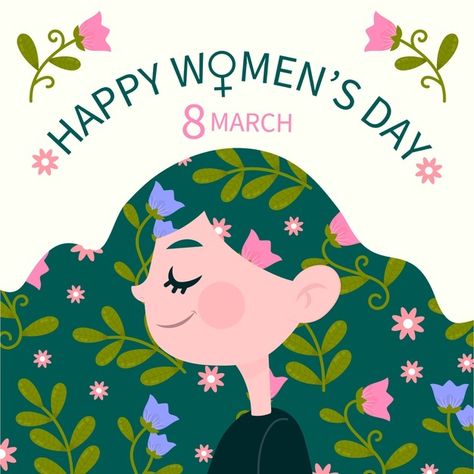 Happy Girl Day, 8 March Drawing, March Drawing Ideas, Women Day Ideas Creative Poster, Happy Girls Day, Women's Day 8 March, Happy Woman Day, Happy Women's Day, 8 March