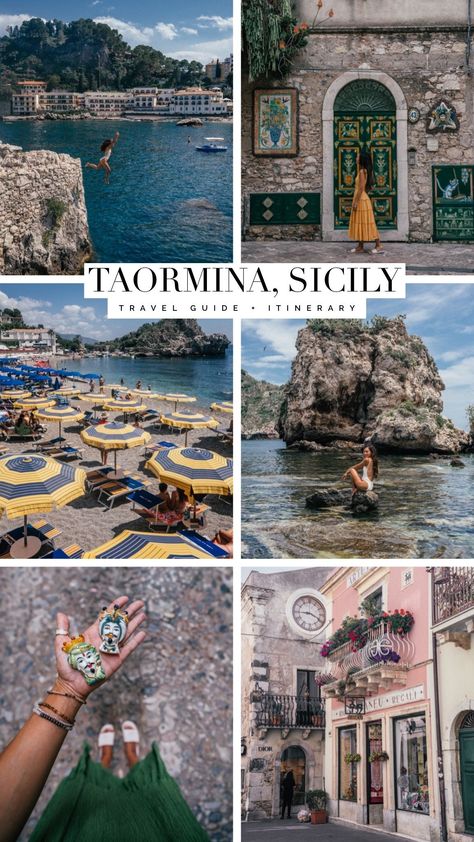 Sicily Beach Club, Taormina Sicily Instagram, Taormina Instagram Spots, Taormina Sicily Beach, Sicily Italy Honeymoon, Sicily Italy Travel, Sicily Travel Guide, Taormina Sicily Aesthetic, Taormina Restaurant