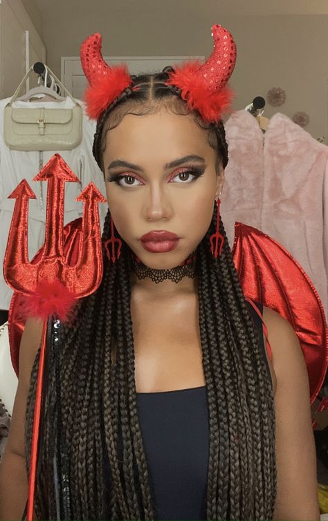 Head to @clairesstores IGTV to check out Asia Monet Ray's Devil Costume Tutorial! It's the perfect Boo-worthy inspo for this Halloween! And stay tuned for her second tutorial coming soon! 💜 #ClairesBooCrew Costume Simple, Asia Monet, Asia Monet Ray, Dance Moms Pictures, Devil Halloween, Devil Costume, Costume Tutorial, Halloween Looks, Dance Moms