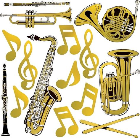 Amazon.com: Beistle Gold Foil Musical Instruments Cutouts : Everything Else Music Gadgets, Music Themed Parties, Photo Booth Prop, Brass Instruments, School Events, Music Themed, Photo Booth Props, Musical Instrument, Gold Foil