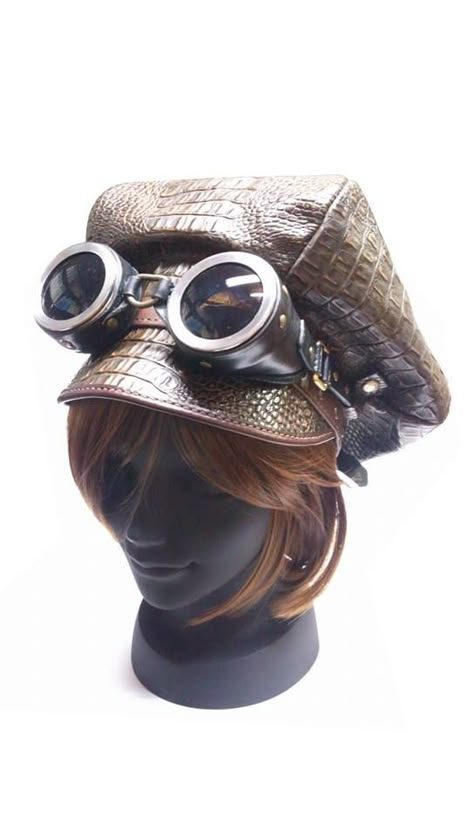 Steampunk Design Character, Steampunk Reference, Fantasy Hats, Steampunk Design, Character Design References, Steampunk Fashion, Fantasy Clothing, Fantasy Fashion, Character Inspo