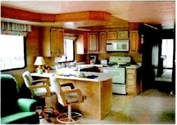 Houseboat Interiors, Small Houseboats, Boat House Interior, Houseboat Living, Stainless Steel Paint, Steel Paint, Tiny House Movement, Basement Renovations, Houseboat