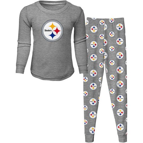 Pittsburgh Steelers Logo, Split Pants, T Shirt And Pants, Flannel Pajama Pants, Steelers Fan, Sleep Set, Team Apparel, Shirt And Pants, Pittsburgh Steelers