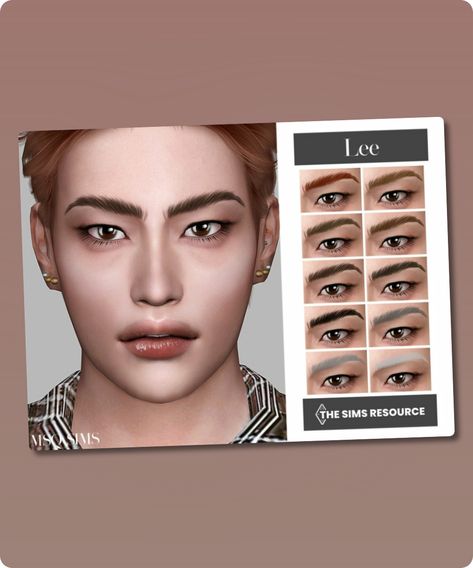 Sims 4 Eye Color CC: LEE Eyebrows By Msqsims Sims 4 Eye Color, Sims 4 Eye Color Cc, Sims 4 Cc Eyebrows, Cc Eyebrows, Sims 4 Cc Eyes, Sims 4 Cc Download, Model Nails, Best Sims, Hair Food