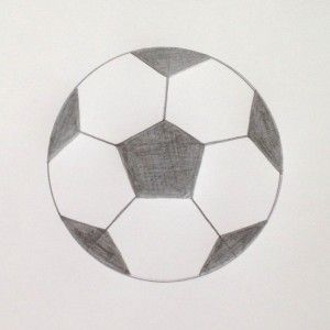 Learn math concepts while developing your drawing skills with "How to Draw a Soccer Ball for Grades 2 and Up" on TpT Math Drawing, Soccer Drawing, Football Drawing, Dibujo Simple, Soccer Art, Bola Basket, Ball Drawing, Soccer Balls, Paper Drawing