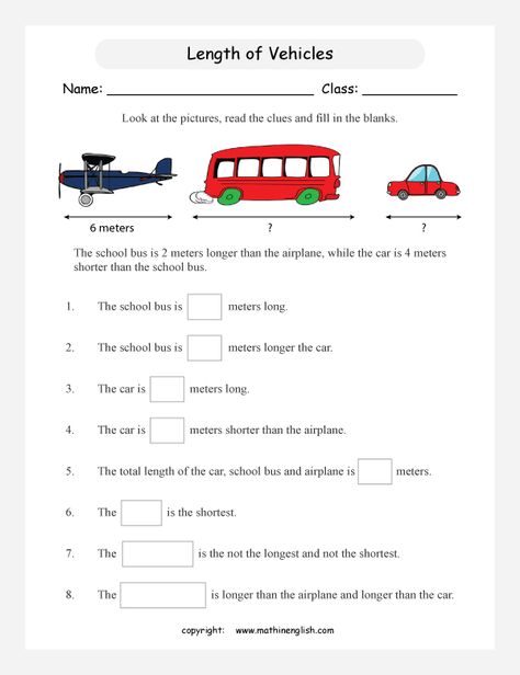 printable math worksheet Measurements Worksheet For Grade 2, Word Problems Grade 2, Grade 6 Math Worksheets, Maths Learning, Logic Thinking, Data Handling, Plants Worksheets, Worksheet Kindergarten, Worksheets For Class 1