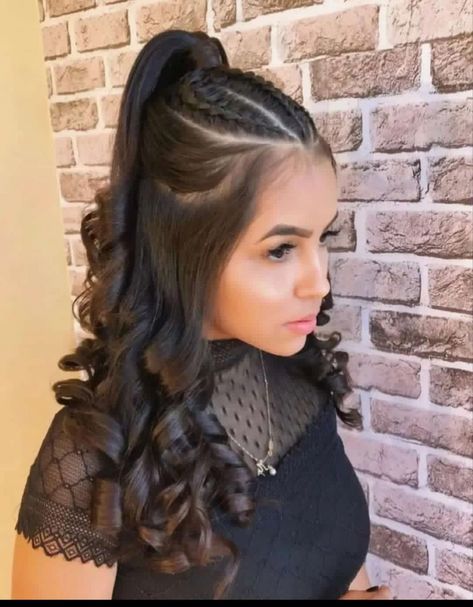 Hairstyles For Formal Events, Hairstyles For Formal, Braided Half Updo, Braided Top Knots, Ombre Braid, Unique Braids, Tight Braids, Braided Hair Tutorial, Mohawk Braid