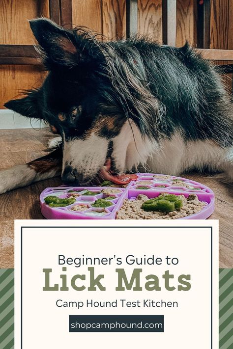 Lick Mat Recipes Cat, Easy Lick Mat Recipes, Senior Dog Activities, Lick May Recipes, Homemade Lick Mat For Dogs, Frozen Dog Lick Mats, Dog Lick Matt Recipes, Lick Mat Recipes For Puppy, Lick Pads For Dogs