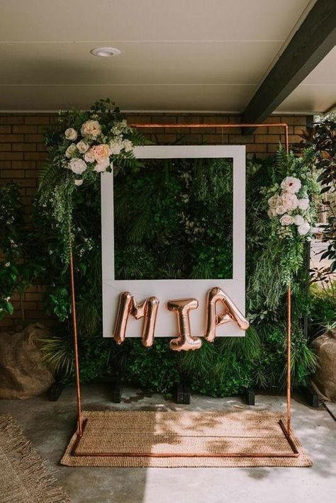 Room, Tree, Plant, House, Interior design, Building, Furniture, Floristry, Plant Graduation Party, Diy Graduation Decorations Party, Graduation Party Diy, Graduation Party Themes, Garden Party Birthday, Garden Birthday, Graduation Diy, Graduation Party Decor, Time To Celebrate