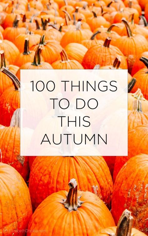 100 Things To Do In Autumn / Fall - an epic bucket list of ideas, activities, and inspiration to make the most of the colourful season of change. I love autumn and it's a great time to celebrate. This list includes ideas from recipes to crafts and DIYs. To outings, trips away, and learning something new. It's about connecting with friends and family, drinking hot beverages, toasting marshmallows, snuggling under blankets and celebrating harvest festival. It's going foraging for mushrooms, wearin Bucket List For Friends, Autumn List, Harvest Festival Crafts, Autumn To Do List, Herbst Bucket List, Autumn Witch, 100 Things To Do, Fall Bucket List, List Of Activities