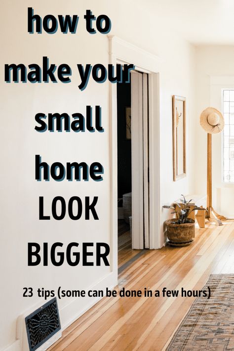 Small House Hacks, Small House Renovation, Små Rum Lidt Plads, Aesthetic Interior Design, Design Tricks, Small House Interior, Interior Design Per La Casa, Small House Interior Design, Small House Decorating