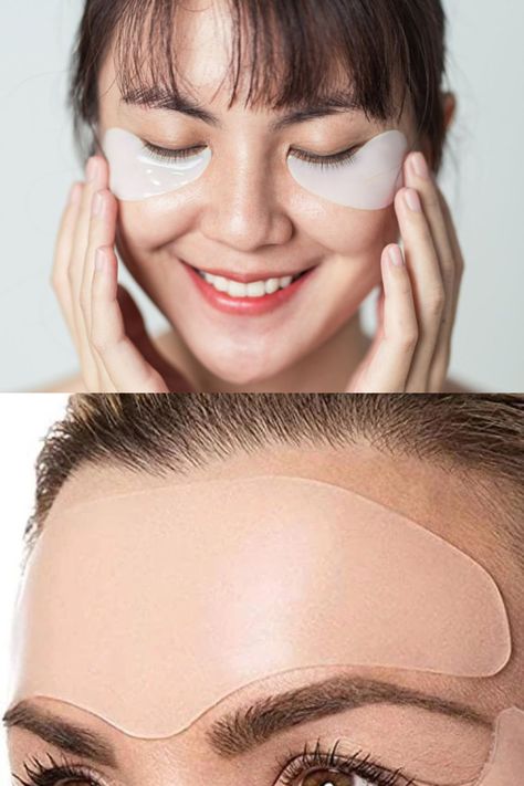 Silicone Face Patches- Behacks.com Silicone Eye Patches, Silicone Wrinkle Patches, Forehead Wrinkle Patches, Silicone Face Patches, Skincare Items, Face Patches, Skin Patches, Forehead Wrinkles, Medical Grade Silicone