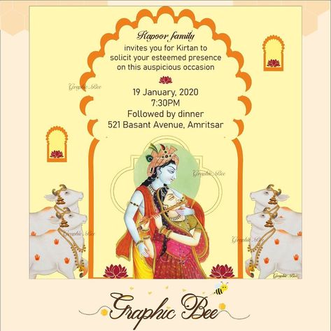 Graphic Bee🧿 on Instagram: “- Paperless Invites - Customise with us all kinds of invitations! . . #graphiccontent #followforfollowback #ludhiana #wedding #wedding2020…” Kirtan Invite, Wedding Invites, Save The Date, Wedding Invitations, Bee, On Instagram, Quick Saves, Instagram, Nature