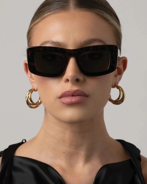 Is the Spring sun straining your eyes? New range of Otra sunglasses out now. 🕶️ Ft 'Marsha' in tortoiseshell. Shop the link in the bio. Shady Lady, Cateye Sunglasses, Capri Blue, Shoe Gifts, Sweater Tank Top, Sneaker Heels, Celebrity Dresses, Square Frames, Tortoise Shell