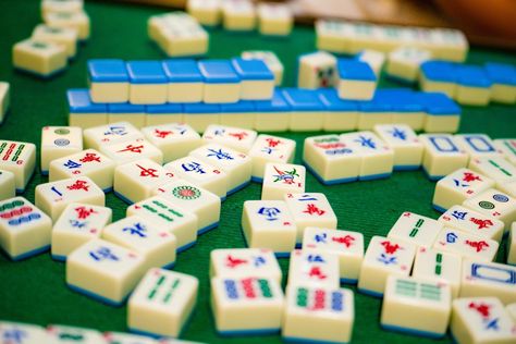 Mahjong Online, Stuffed Grape Leaves, Spiced Rice, Mah Jongg, Fun Card Games, Global Cuisine, Joker Is, Fun Board Games, Signature Dishes