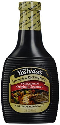 Mr Yoshidas Marinade  Cooking Sauce Sweet Teriyaki Original Gourmet 17 Ounce >>> To view further for this item, visit the image link.Note:It is affiliate link to Amazon. #AsianFoods Recipes With Yoshida Sauce, Sweet Teriyaki Sauce, Baked Teriyaki Chicken, Teriyaki Marinade, Chicken Teriyaki, Cooking Sauces, Gourmet Cooking, Teriyaki Sauce, Teriyaki Chicken