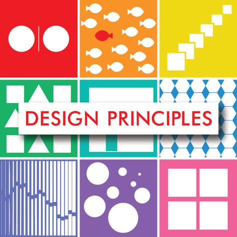 Principles Of Design Poster, Poster Free Printable, Class Organization, Principles Of Design, Poster Series, Design Principles, Class Ideas, Basic Shapes, Art Lesson