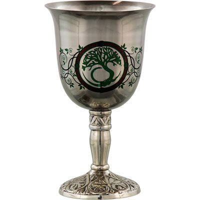 Celtic Green, Witchcraft Altar, Tree Of, Pagan Witch, Ritual Candles, Wine Cups, Old World Charm, Absinthe Fountain, Beautiful Tree