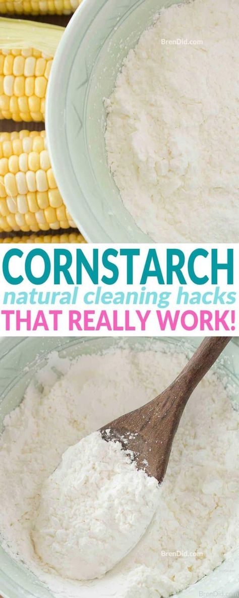 Cornstarch Recipes, Diy Natural Cleaners, Green Cleaning Products, House Cleaning Hacks, Home Cleaning Hacks, Clean Your House, Home Cleaning Tips, Cleaner Recipes, Mattress Cleaning