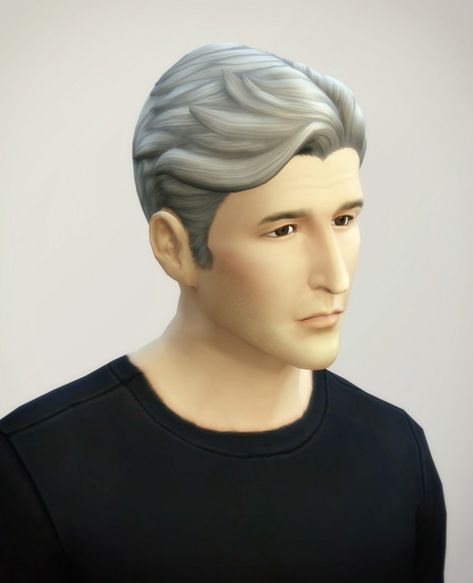 Rusty Nail: Short slicked back edit • Sims 4 Downloads Sims 4 Cc Slicked Back Hair, Sims 4 Male Short Hair, Sims 4 Cc Slick Back Hair, Sims 4 Male Hair Slicked Back, Sims 4 Male Hair Mullet, Different Types Of Curls, Sims 4 Hair Male, Side Swept Hairstyles, Rusty Nail