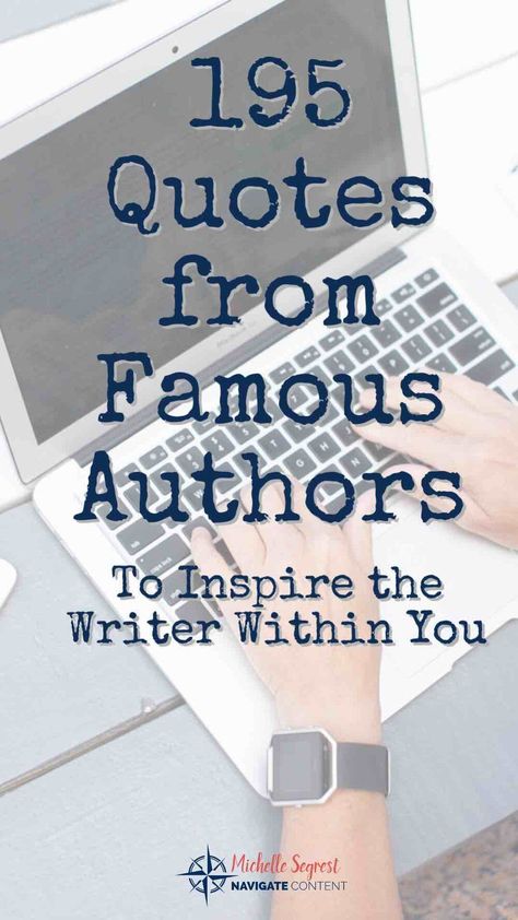 This is the ultimate collection of motivational writing quotes and tips from the world’s most famous authors. No matter your level of experience, every writer has bad days. These expert writing tips from the pros will provide the inspiration you need to start and complete your writing projects. #writingquotes #writinginspiration #writingtips Being A Writer Quotes, Inspiration For Writers, Inspirational Writing Quotes, Famous Writers Quotes, Writing Quotes Writers, Creative Writing Quotes, Writing Quotes Inspirational, Quotes About Writing, Writer Motivation