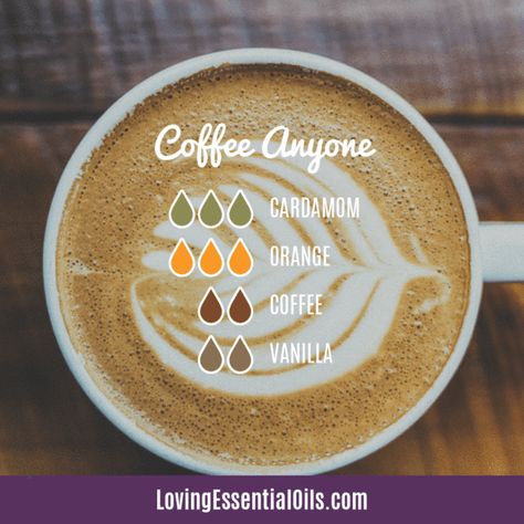 Coffee Essential Oil Uses, Benefits & Recipes - EO Spotlight Coffee Essential Oil, Essential Oil Perfumes Recipes, Essential Oil Combinations, Essential Oil Diffuser Blends Recipes, Perfume Recipes, Essential Oil Diffuser Recipes, Oil Diffuser Recipes, Essential Oil Mixes, Essential Oil Blends Recipes